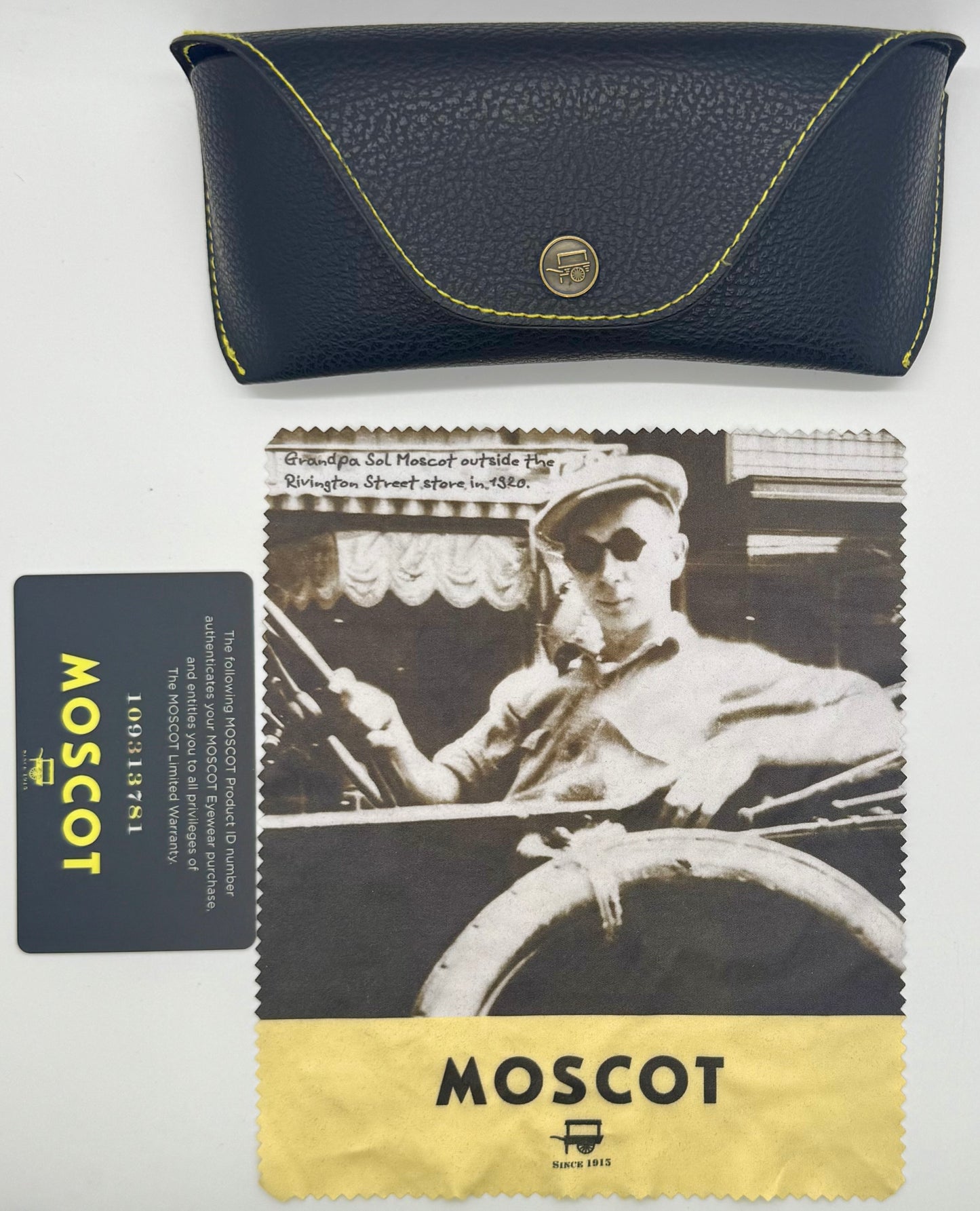 MOSCOT NEBB Sunglasses Olive Green w/New Gradient Custom Tinted Lenses-Full Kit