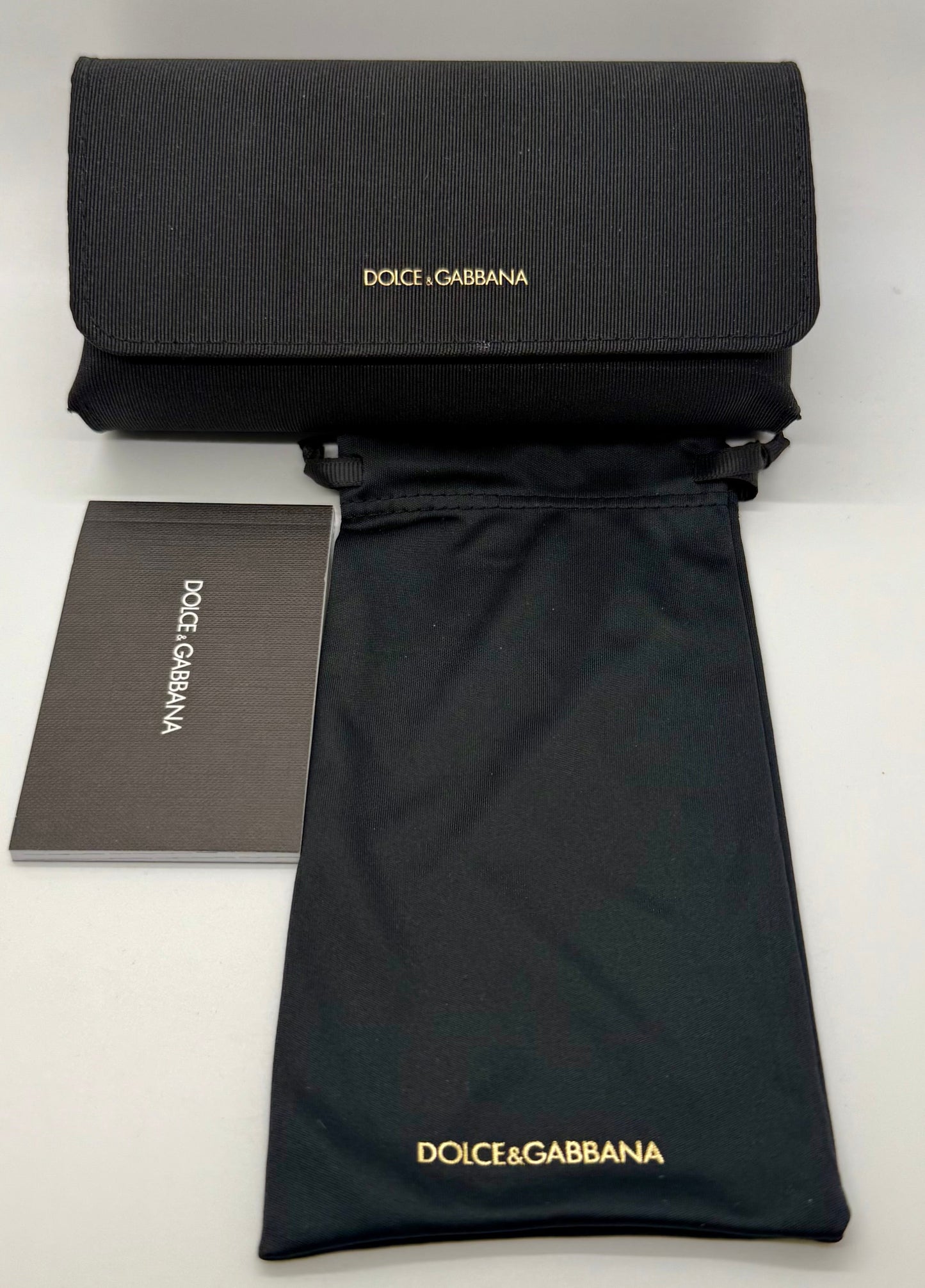Dolce & Gabbana DG2210 01/6G – Collectible Y2K Vintage Sunglasses – Full Kit