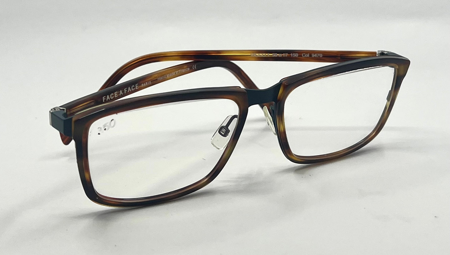 Face à Face Paris VIGGO 1 Col 9470 Handmade France Eyeglasses 56-17-150 New
