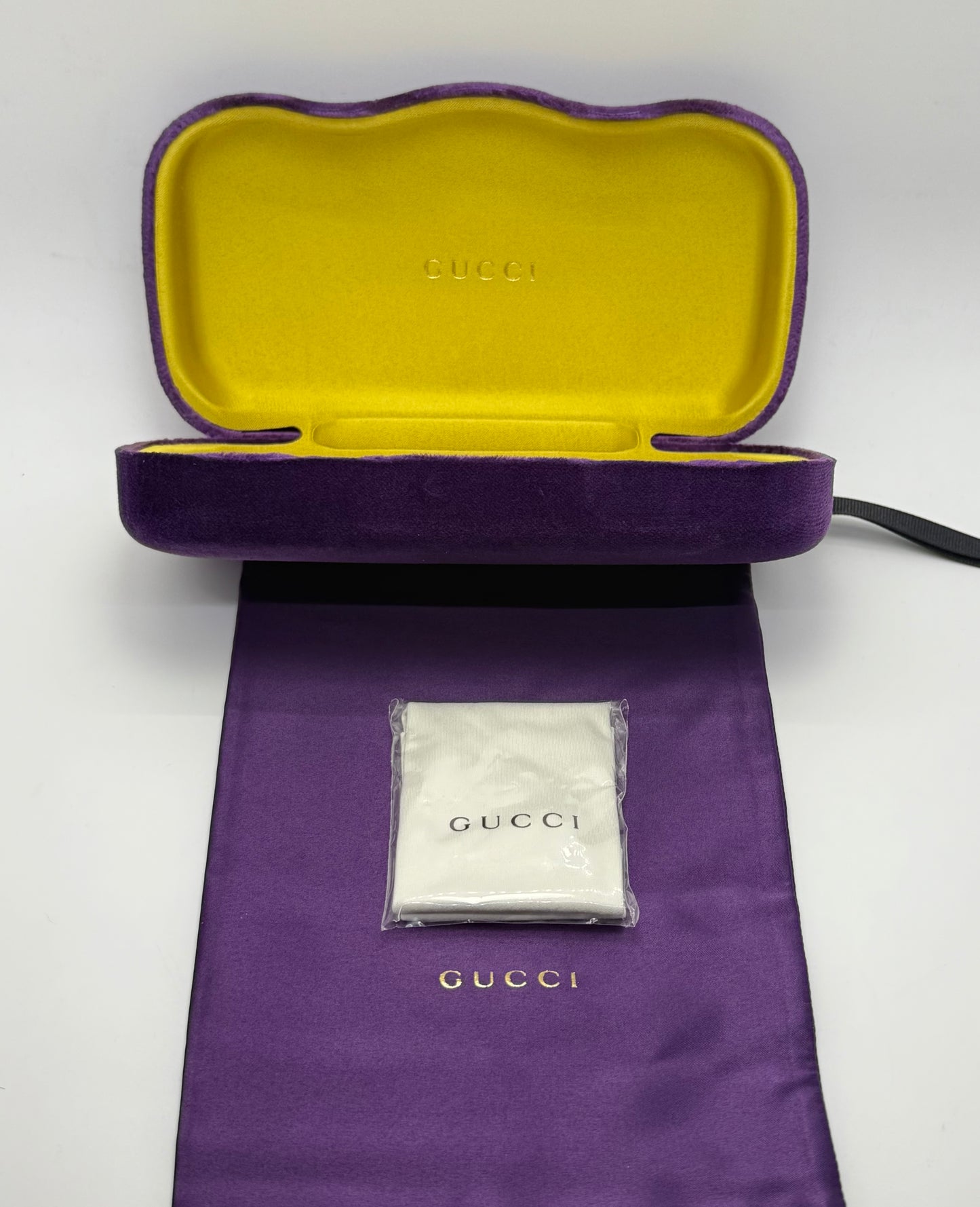 GUCCI GG0228S 005-Glitter Frame Sunglasses w/Gradient Pink/Yellow Lenses-Discontinued/Unworn-Japan