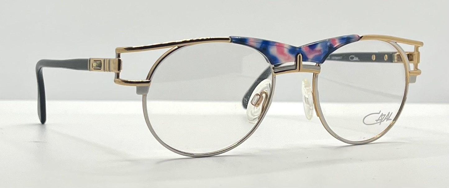 Cazal Mod 244 Col 740-Vintage Eyeglasses– Deadstock|Unworn–49Mm-Made In Germany