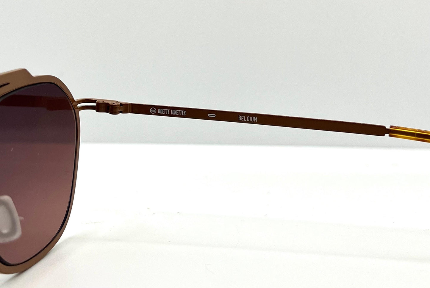 Odette Lunettes “Lonny” B1402 W|Brand New, Custom Gradient Lenses-54Mm-Belgium