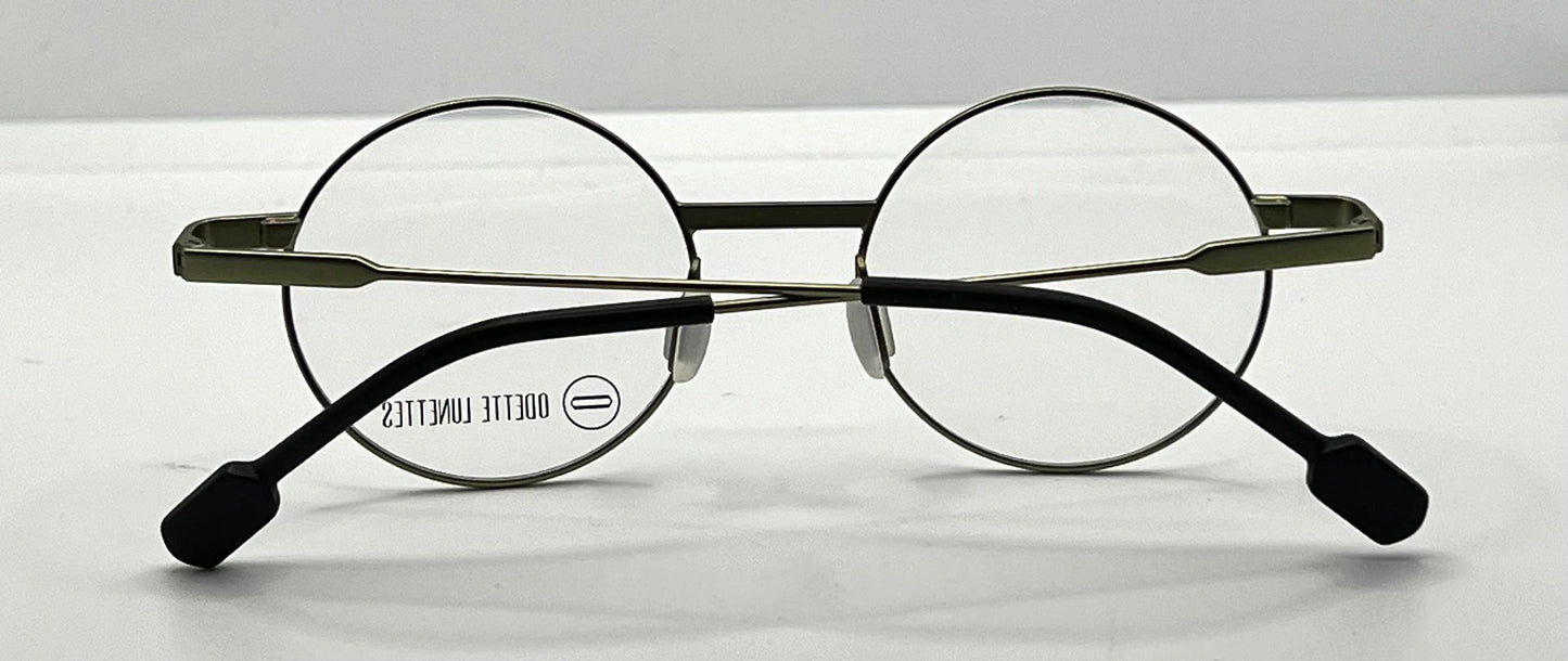 Odette Lunettes Fisher Round Eyeglasses 47mm – New Unworn – Antwerp Belgium