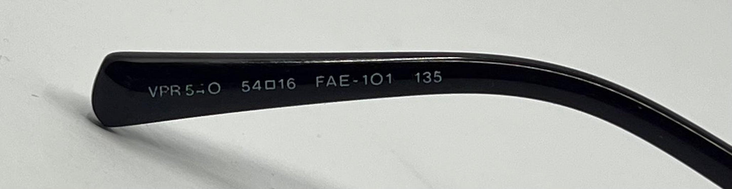 Prada Vpr 5-O Optical Frame – Italian Made – Size 54-16-135 – Burgundy