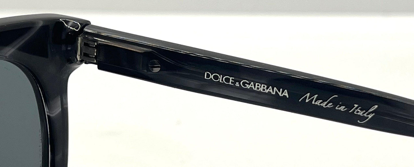 Dolce & Gabbana Dg4281 2924|6G Smoke Grey Sunglasses Silver Mirror Lens Full Kit Italy