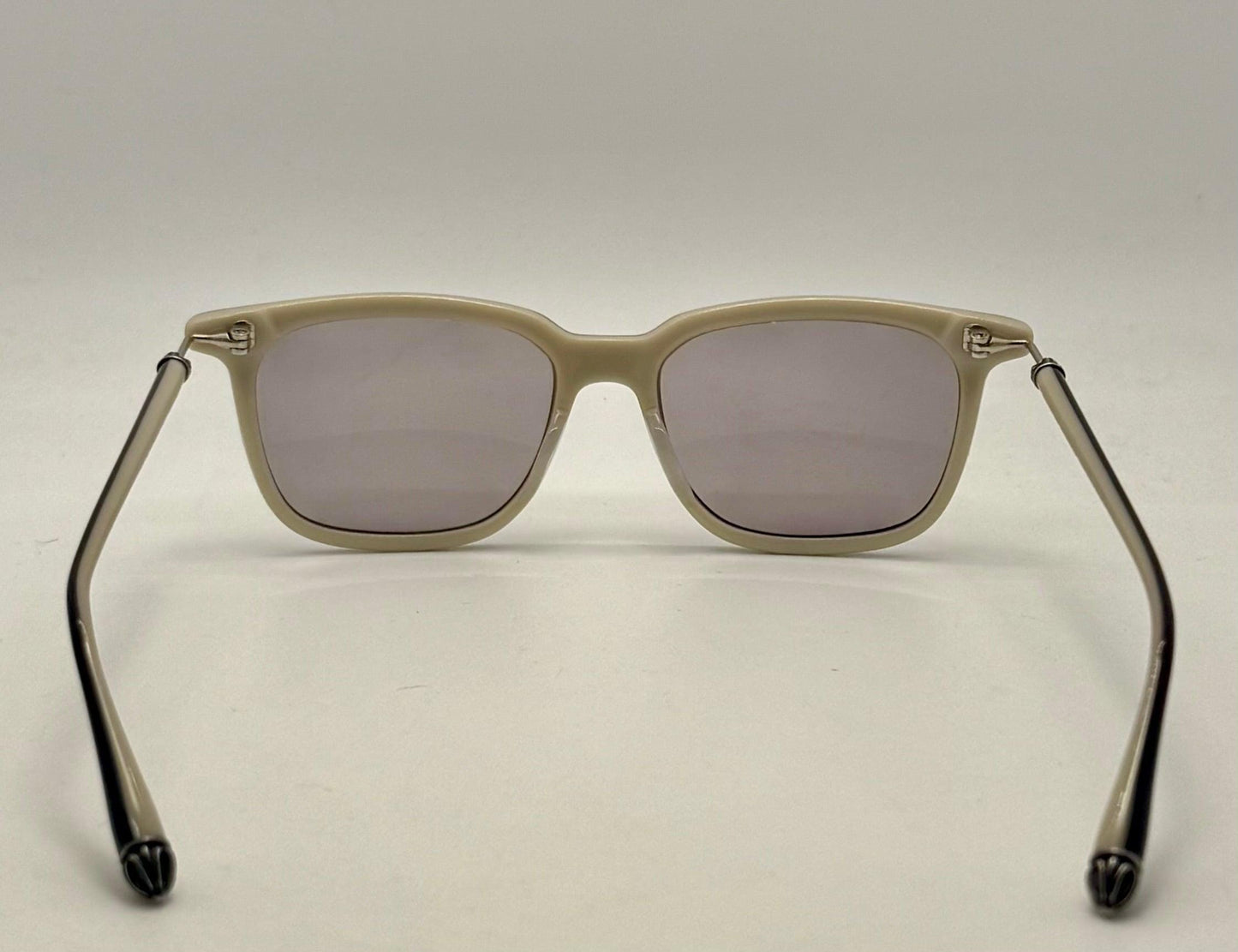 Chrome Hearts “Big Ricky” Sunglasses-Full Kit- .925 Silver W|New Custom Grey Lenses-Unworn