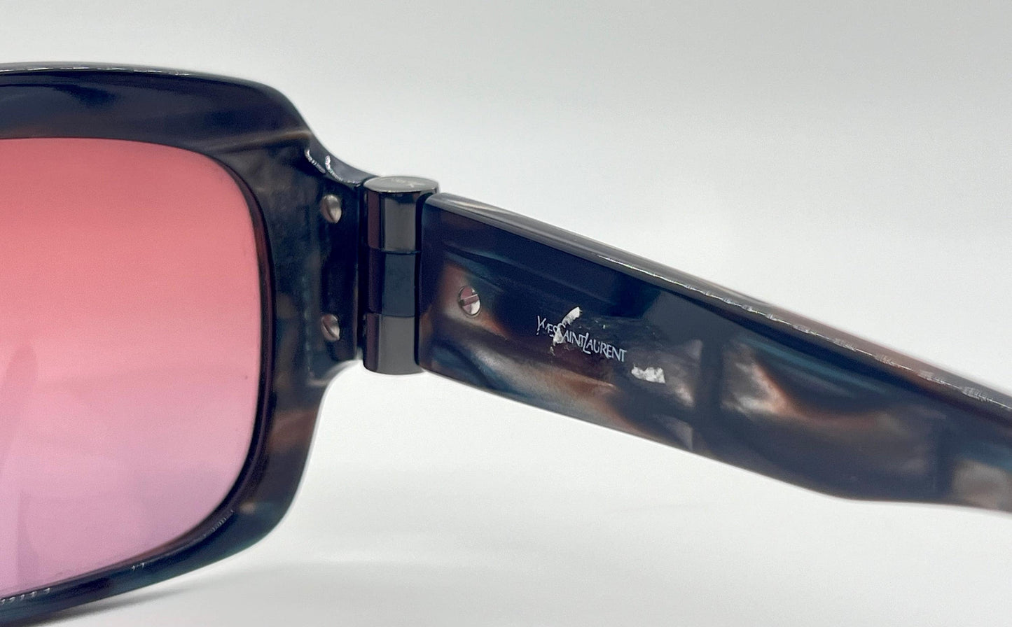 Yves Saint Laurent Mod. 6150S-90S Era Vintage Sunglasses-Unworn-Full Kit-Italy