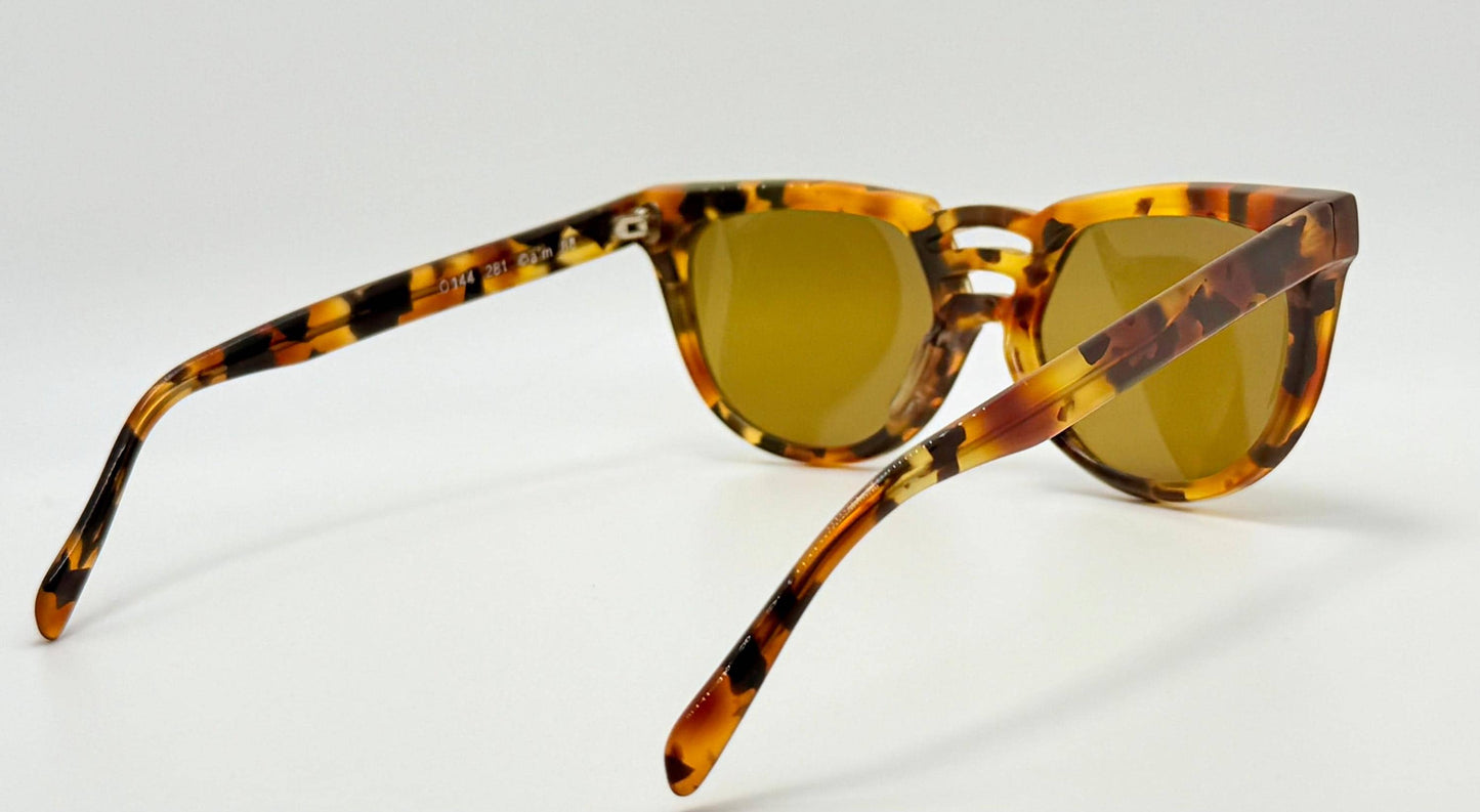 Vintage 1980s Alain Mikli O144 281 Sunglasses– Handmade in France-Original Glass Lenses