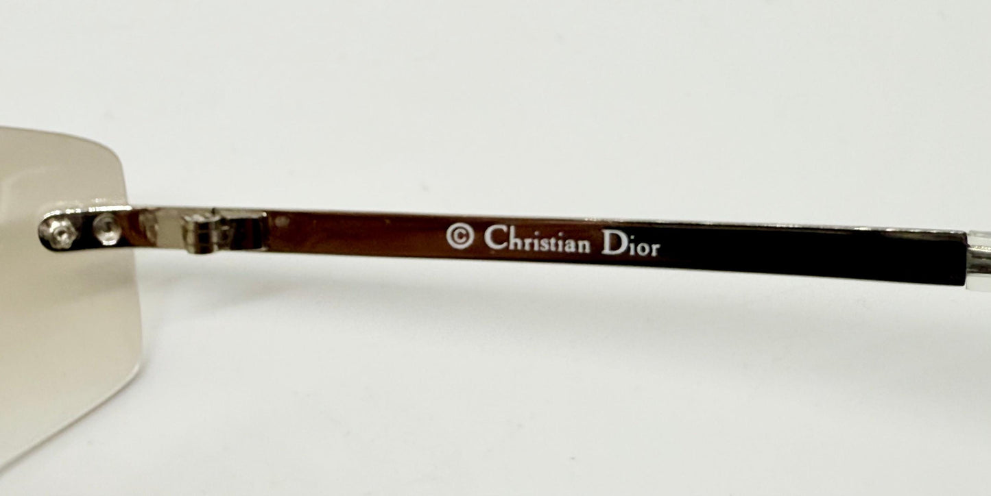 Christian Dior Pop 12|N1M Shield Sunglasses – Deadstock Y2K Vintage – Full Kit