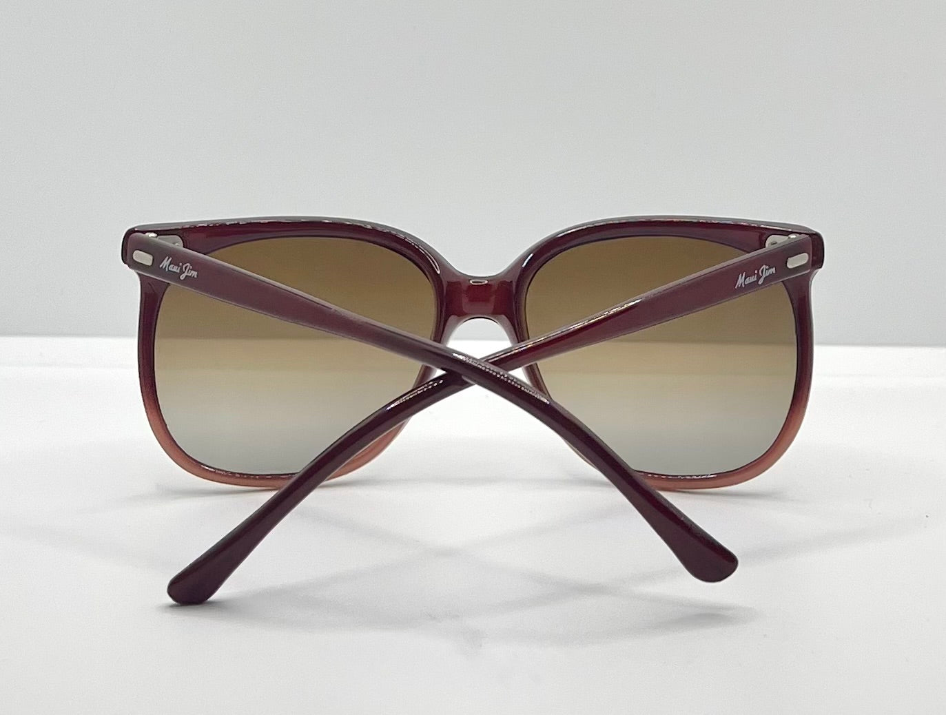 Vintage Maui Jim Cat-Eye Gradient Sunglasses – Made in France – Original Lenses