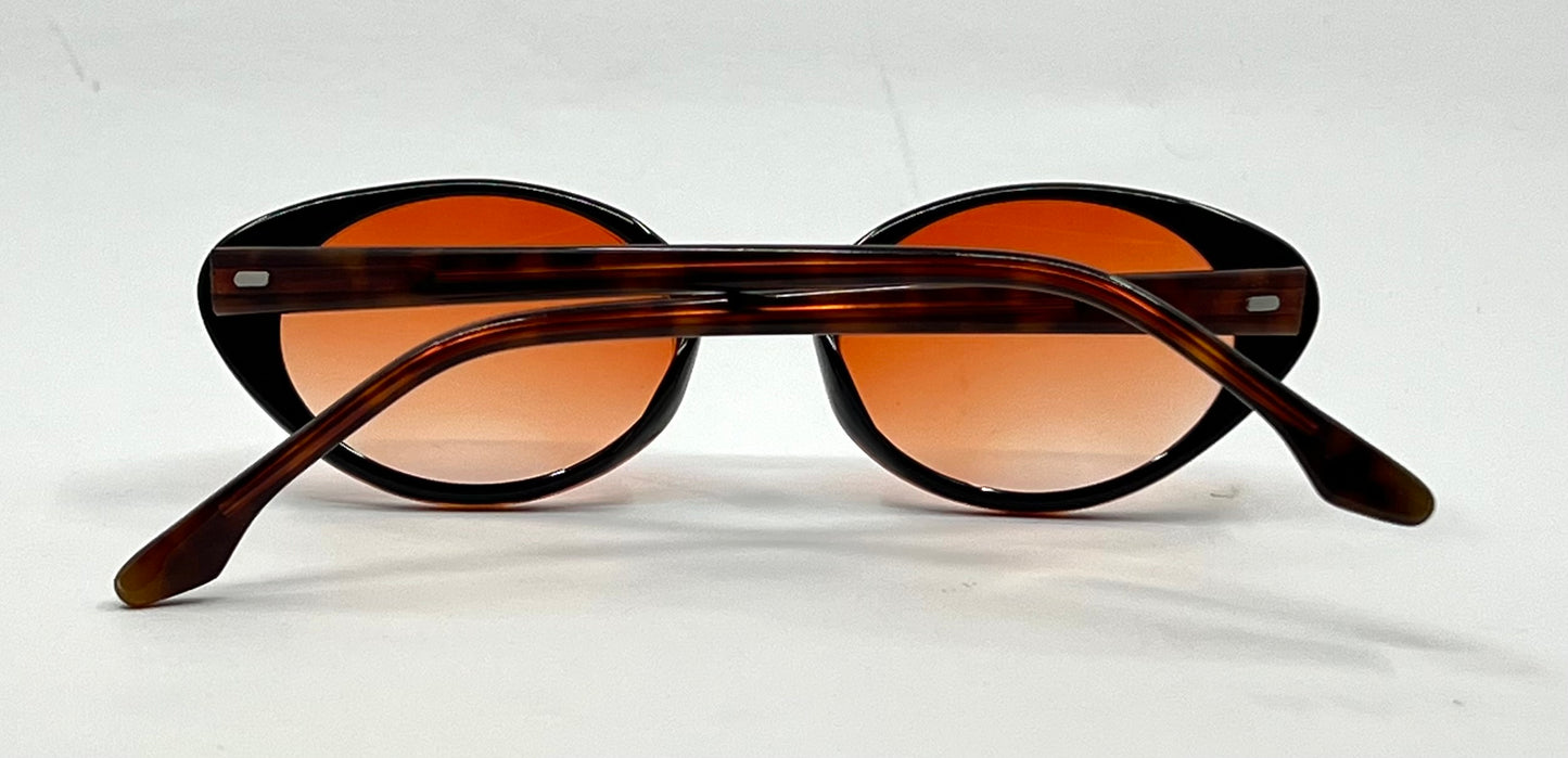 No Name Los Angeles “Lenor”-Deadstock Sunglasses w/New Gradient Tinted Custom Lenses-Japan