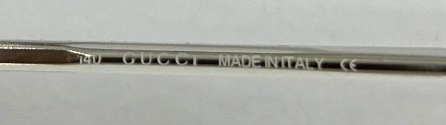 GUCCI GG2692 9B5 Y2K Rimless Oval Frame-Unworn-Made in Italy