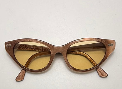 Titmus 5 1|2 - Textured Bronze With Custom Berko’S Designs Amber Honey Burnt Lenses