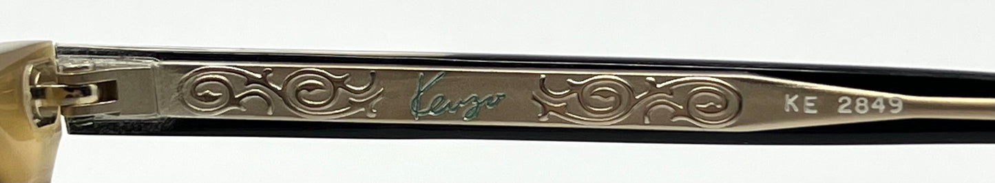 Kenzo KE 2849 Y2K Vintage Sunglasses-New Gradient Tinted Custom Lenses