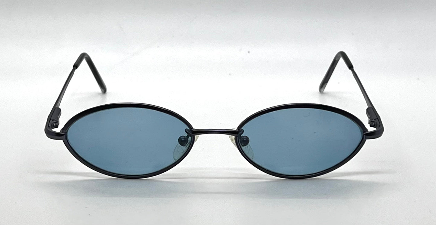 Fendi F77 Periwinkle-New Sky Blue Custom Lenses-Vintage Unworn Sunglasses-Italy