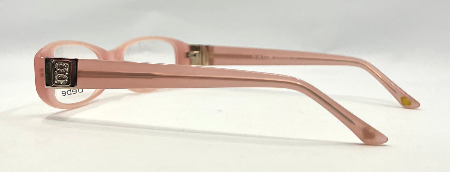 bebe Luminous Pink Optical Frames 51-15-135 Deadstock Unworn Y2K