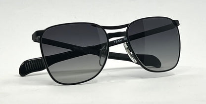 TEAM 7703 003 Vintage Sunglasses w/ New Gradient Grey Custom Lenses-Italy