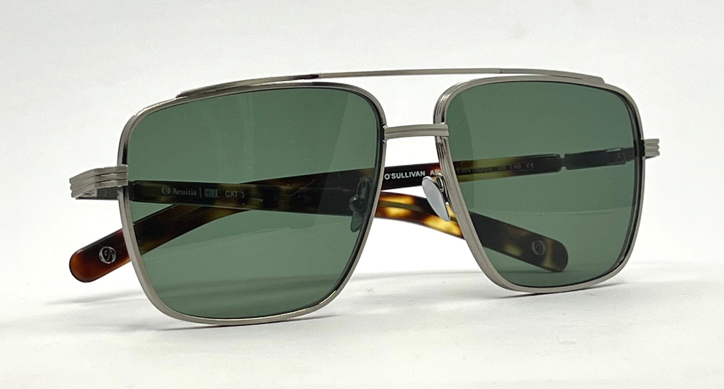 Acutis ICONIK O’SULLIVAN Argent Antique Aviator – Deadstock France
