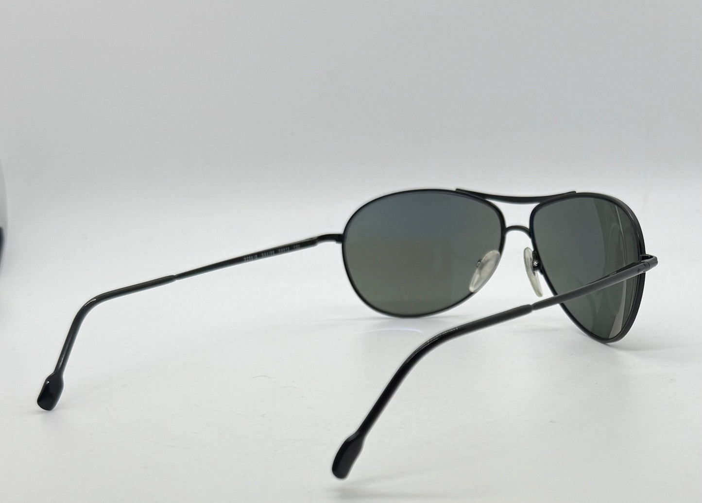 Persol 2256-S 594|58 Vintage Black Aviators W| Polarized Lenses-Deadstock