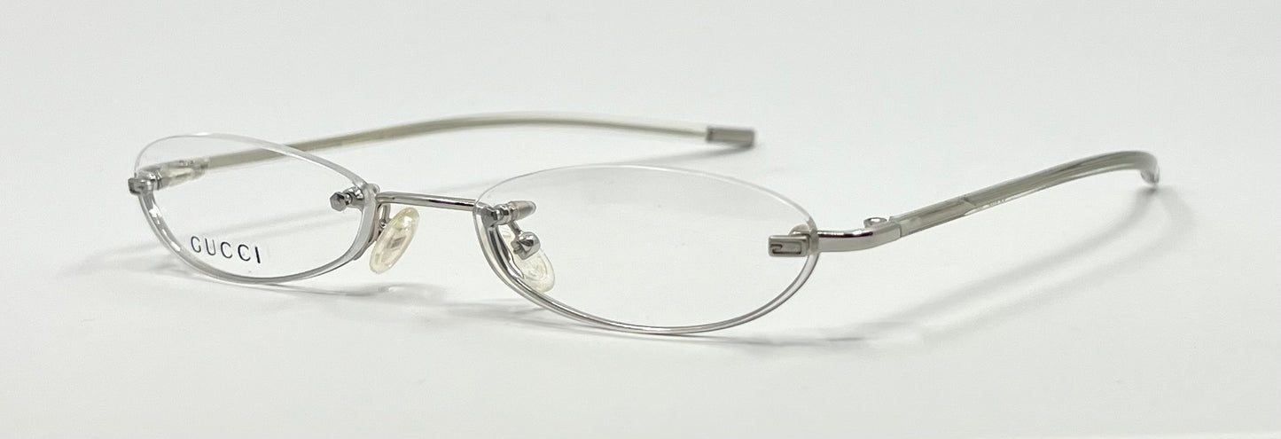 GUCCI GG2692 9B5 Y2K Rimless Oval Frame-Unworn-Made in Italy