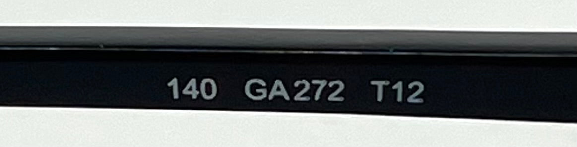 Giorgio Armani GA272-Y2K Vintage Sunglasses-New Solid Teal Custom Lenses