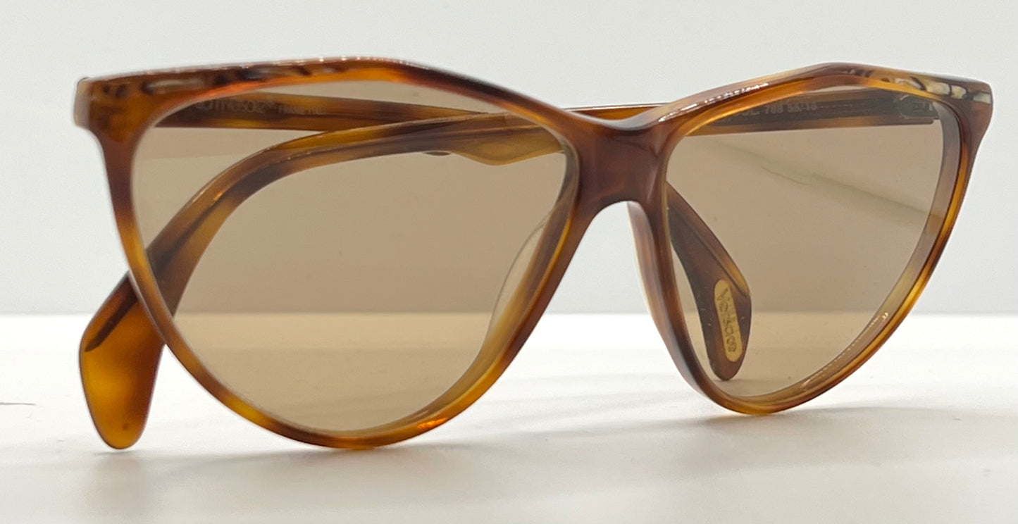 Gianni Versace 445 Vintage  Sunglasses w|Original Glass  Lenses-Deadstock