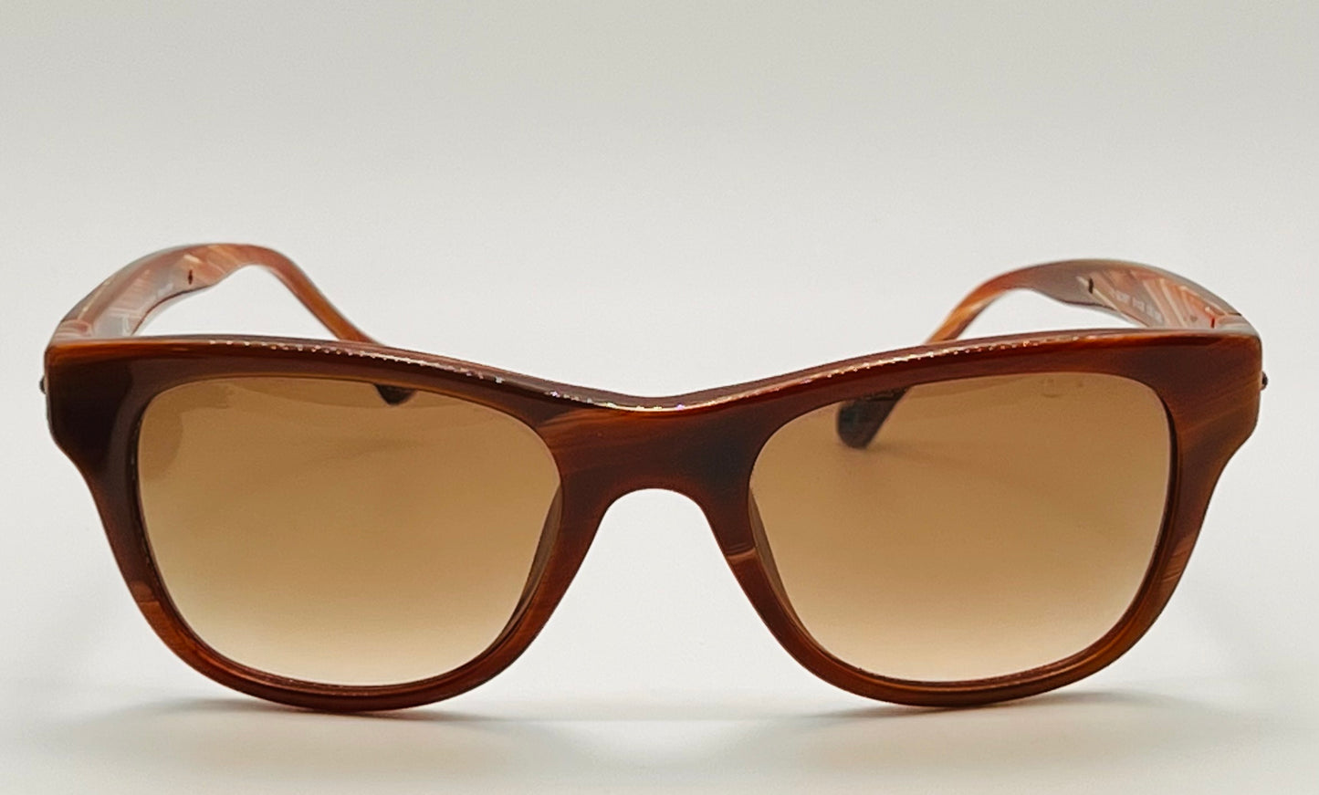 Vintage Ermenegildo Zegna Sz 3587 Havana Gradient Sunglasses – Nos