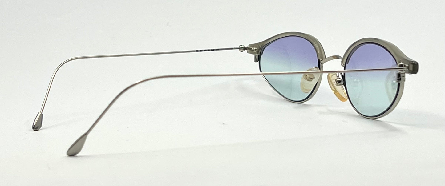 Red Rose FR253 949 Titanium Vintage Sunglasses-New Gradient Custom Tinted Lenses