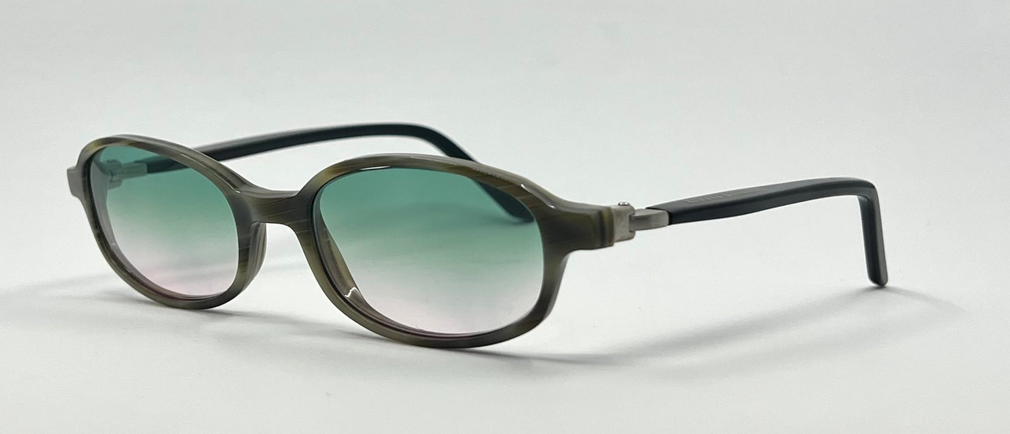 Alfred Dunhill 840A 029 Vintage Sunglasses w/New Gradient Tinted Custom Lenses-w/Case