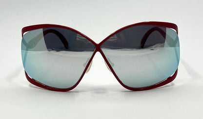 CHRISTIAN DIOR 2056 30-Vintage Red Optyl Sunglasses-67mm – Space Age Tint