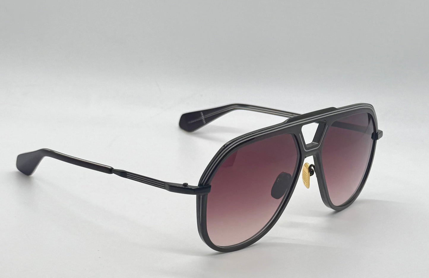 Jacques Marie Mage LOCKHEED BLACK-Titanium Sunglasses-Ltd 400-Full Kit