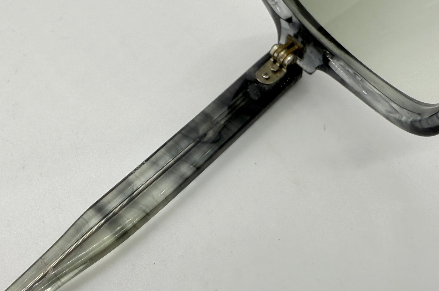 Sro 140 Handmade Usa Vintage Sunglasses W| New, Custom Gradient Aquamarine Lenses