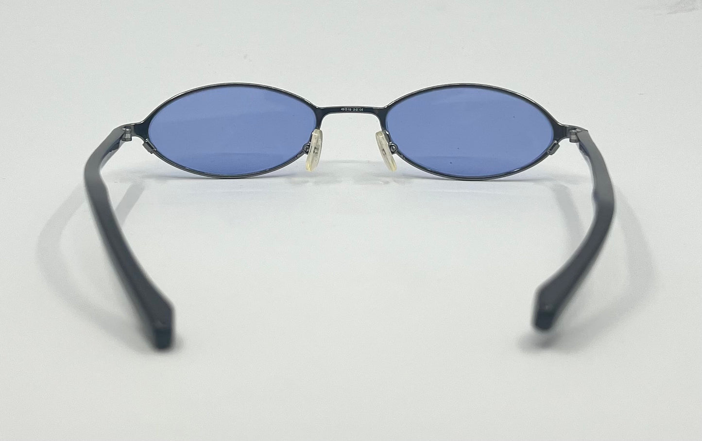 GUCCI GG1668 836 Y2K VINTAGE OVAL SUNGLASSES-NEW SKY BLUE TINTED CUSTOM LENSES