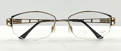 Cazal Mod 453 Col 190-Vintage Eyeglass Frame-Gold|Black-53Mm-Germany-Deadstock|Unworn