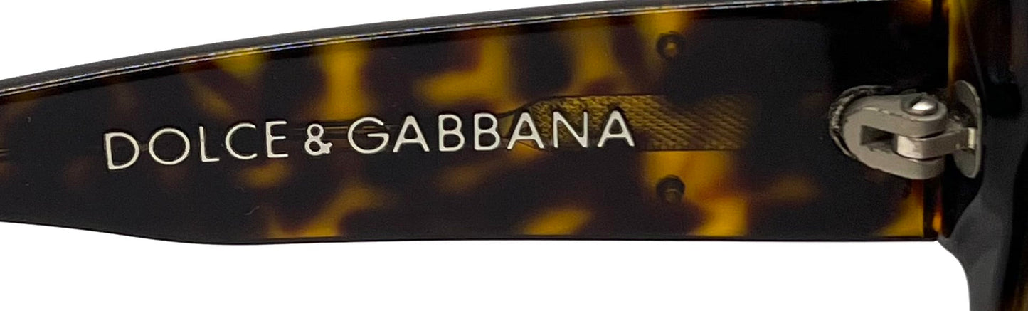 Dolce & Gabbana DG4025 502/33 Vintage-Y2K Tortoise Sunglasses-Unworn