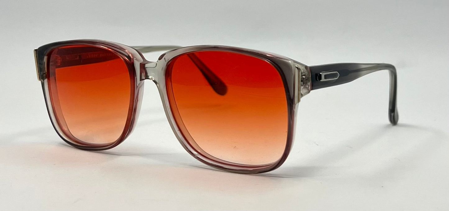 Adonis “Jason” Y2K Vintage Sunglasses with New Gradient Custom Lenses