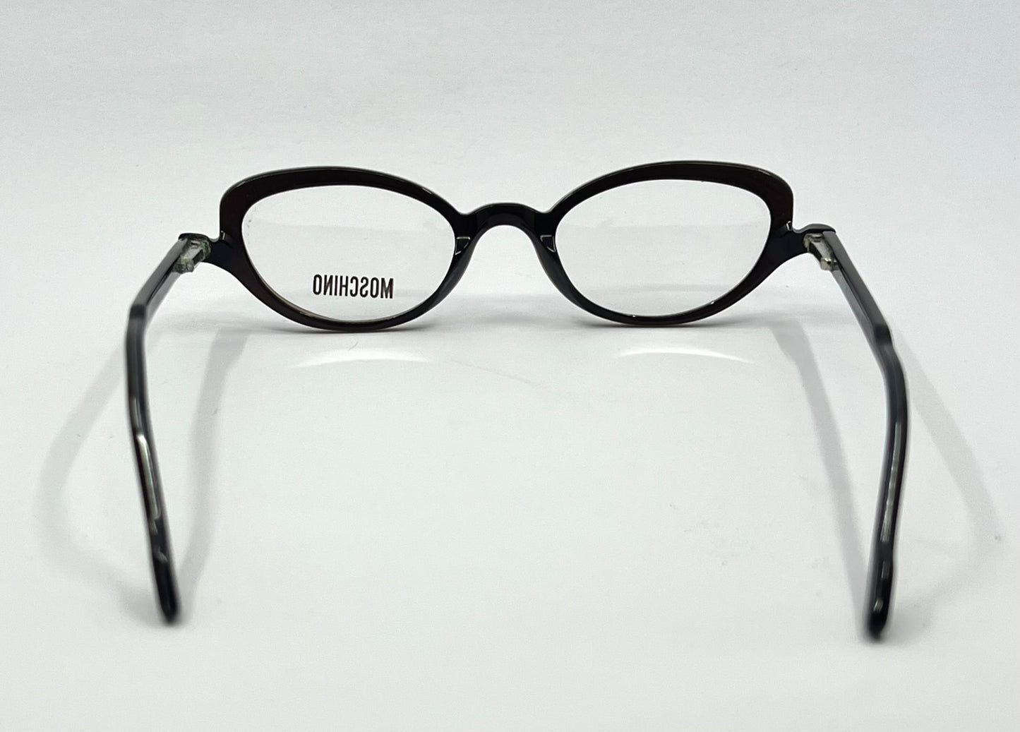 Moschino M3581-V 251 Brown Eyeglasses Y2K Vintage-Unworn-Italy 45mm