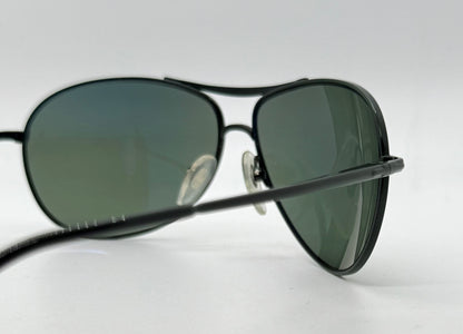 Persol 2256-S 594|58 Vintage Black Aviators W| Polarized Lenses-Deadstock