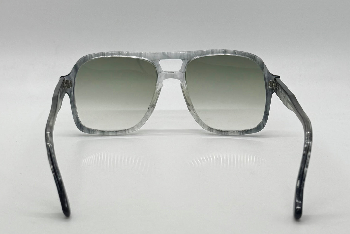 Sro 140 Handmade Usa Vintage Sunglasses W| New, Custom Gradient Aquamarine Lenses