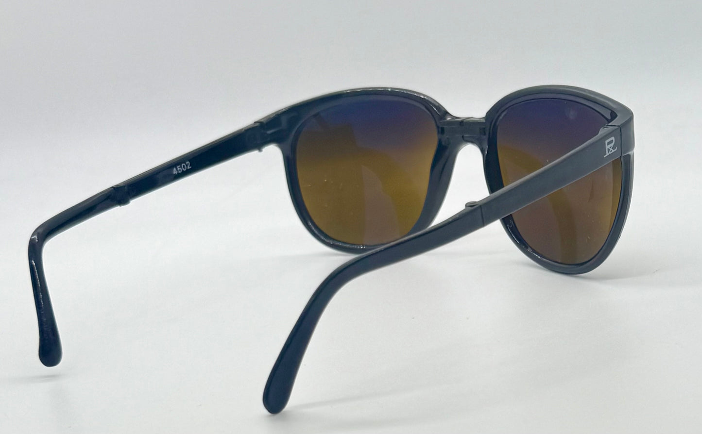 Vuarnet 4502 VINTAGE Folding Sunglasses-Black Gradient Mineral Lenses/France-Case