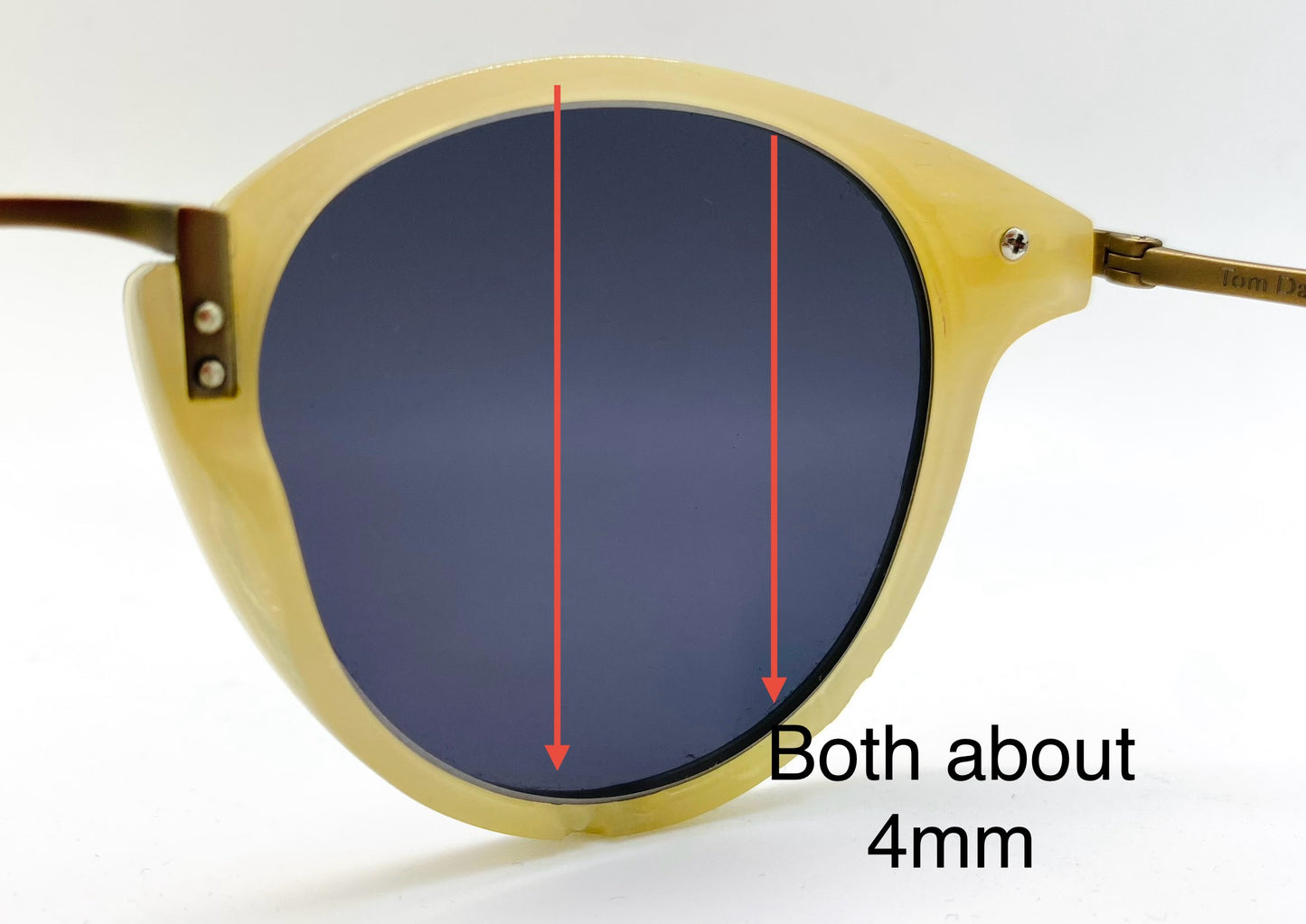 Tom Davies Bespoke Sunglasses - Model 76259 – Silver 925 & Natural Buffalo Horn Collection - Custom Luxury Frames