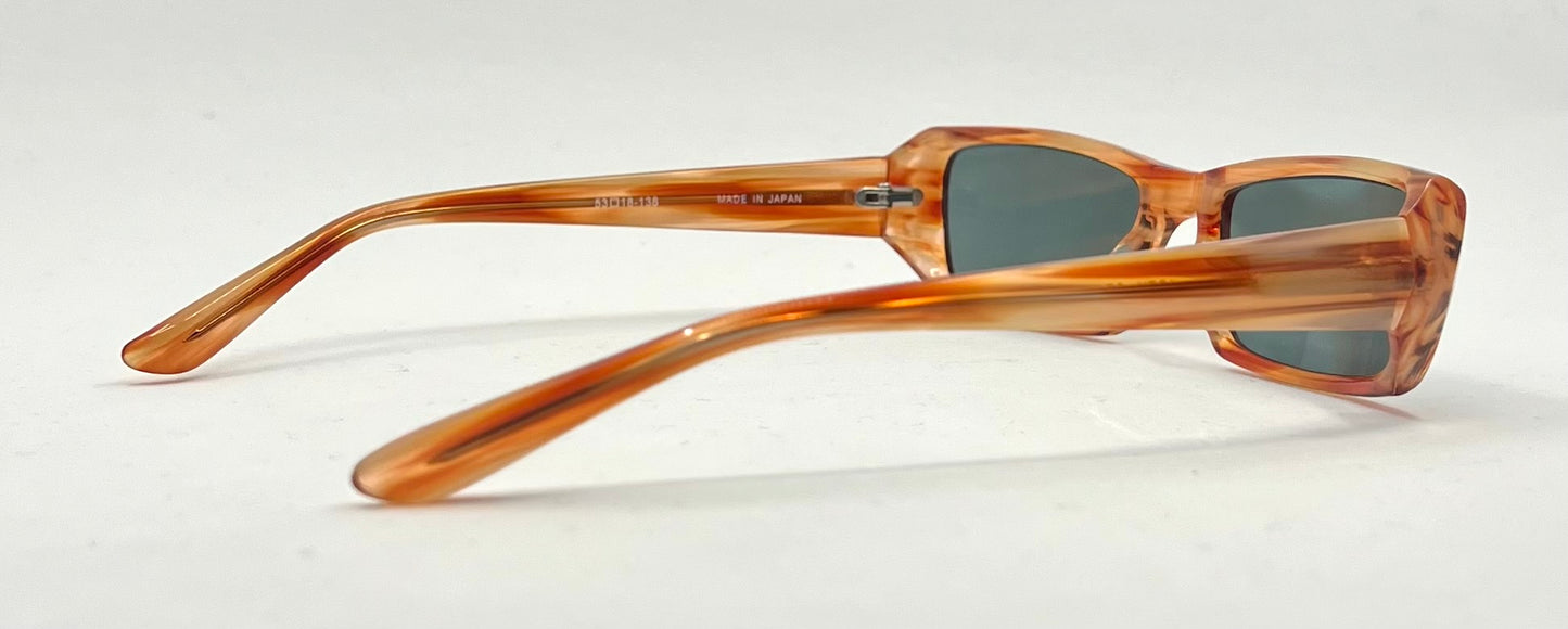 SAMA Apex Orange Sunglasses – w/ New Solid Tined Custom Lenses-Vintage/Unworn-Japan