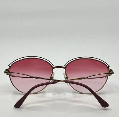 Sophia Loren Beaurivage 21 Zyloware Vintage Sunglasses W|New Pink Gradient Custom Lenses-Nos|Unworn