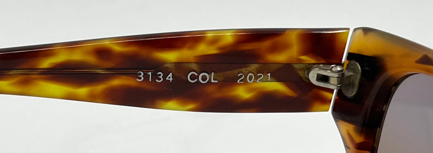 Alain Mikli 3134 COL 2021 Y2K Tortoise Vintage Handmade Sunglasses France