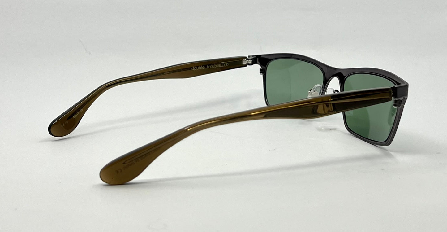 Blinde Design Project Double Trouble db “Matrix” Sunglasses w/New Tinted Custom Lenses-Japan