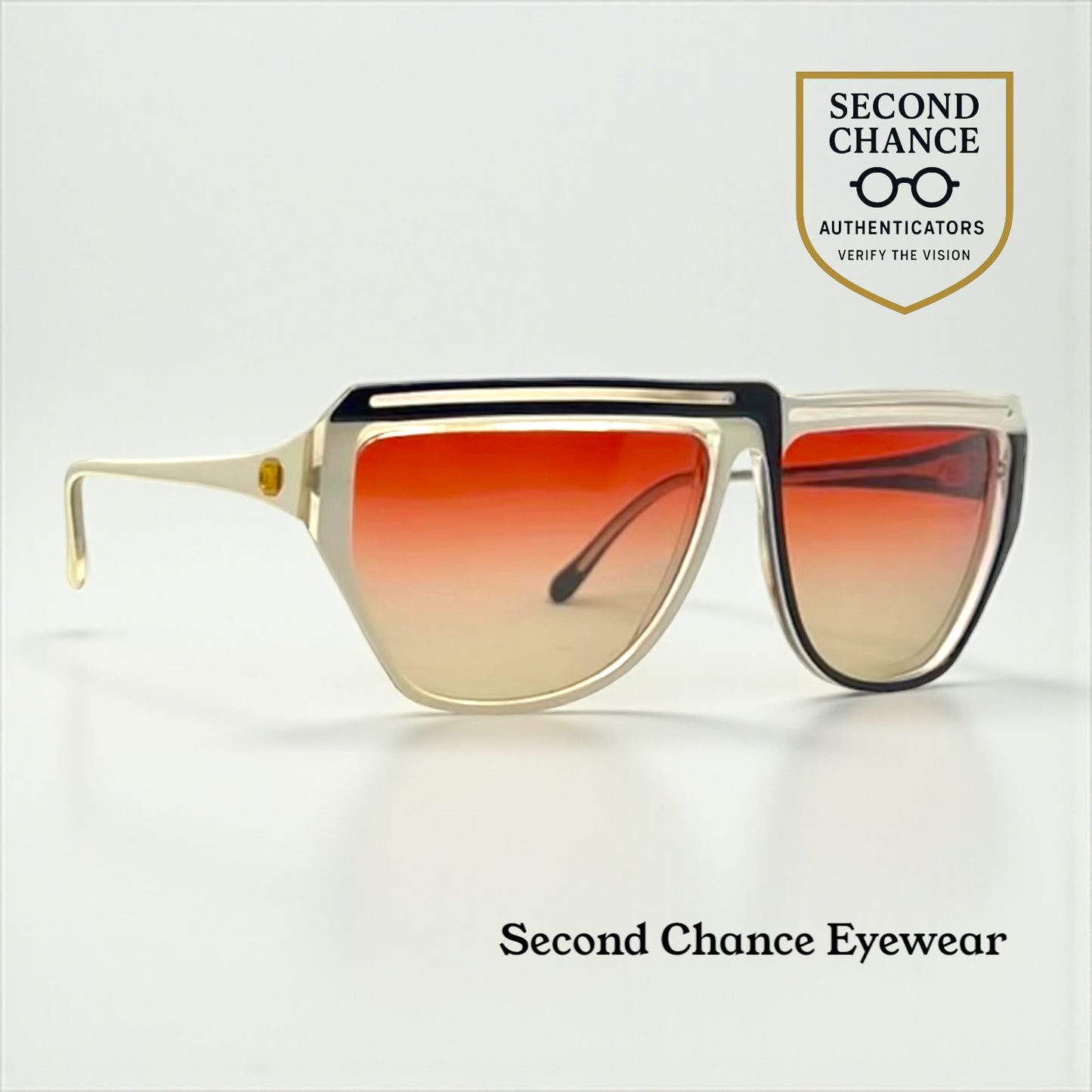 Anne Klein LIDO RS Vintage Sunglasses • New Gradient Tinted Custom Lenses