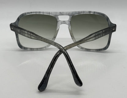 Sro 140 Handmade Usa Vintage Sunglasses W| New, Custom Gradient Aquamarine Lenses