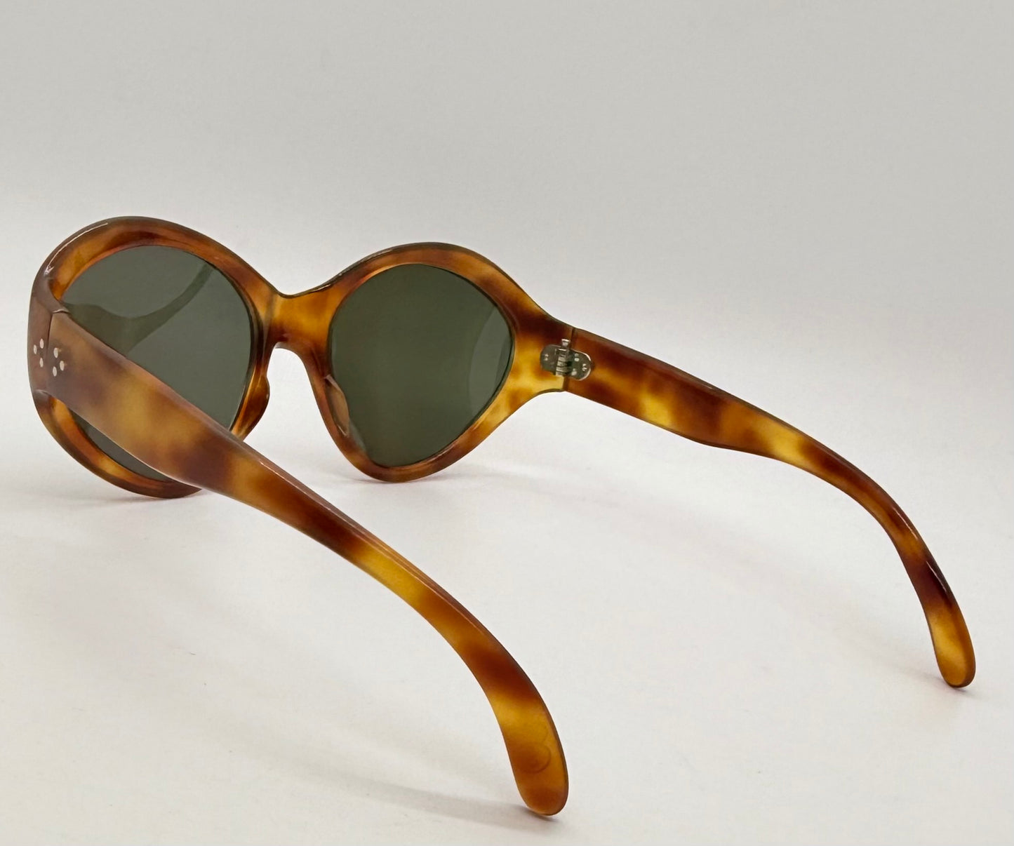 Enny Paris Vintage Mid-Centuryvfrench Sunglasses – Berko’S Custom Green Lenses