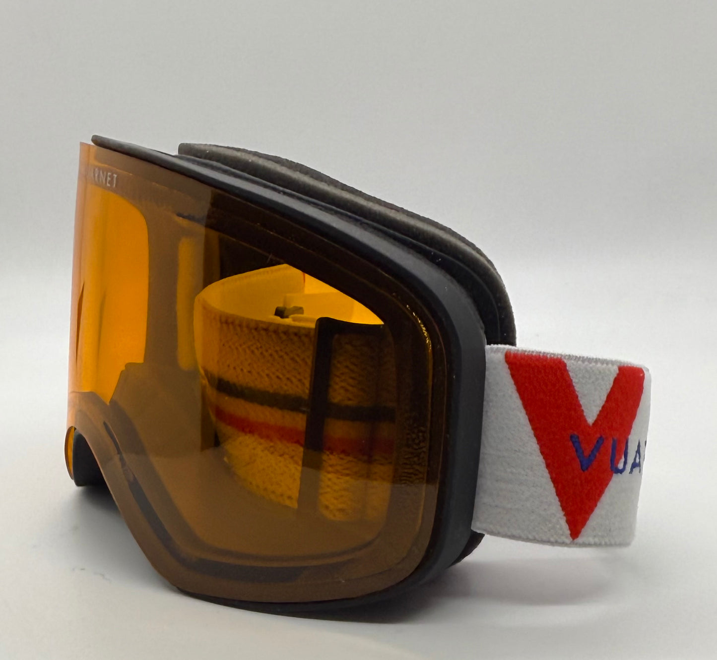 Vuarnet Ski Goggles Photochromic Orange Lens Matte Black New Unworn Full Kit