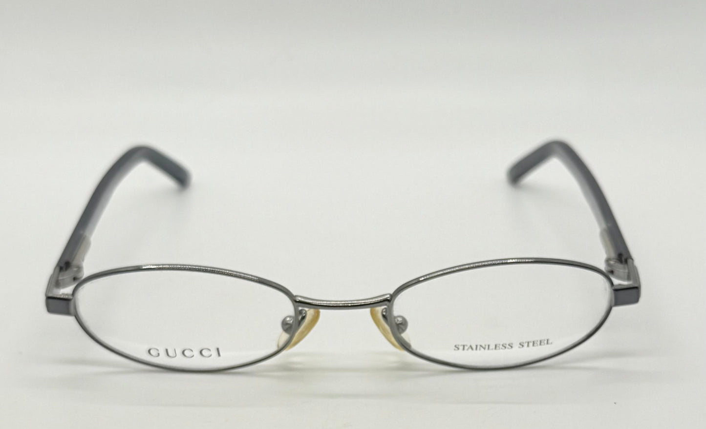 Gucci GG 2679 RV3 Stainless Steel Oval Frames-Vintage Unworn-Italy